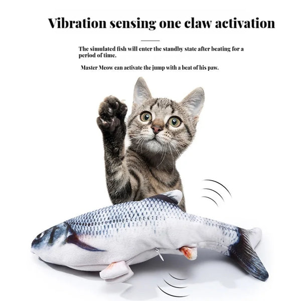 Wiggly Fish Cat Toy